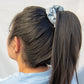 CLE | Light Grey Athletic Scrunchie