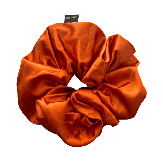 ORD | Orange Satin XL Scrunchie